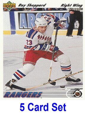Ray Sheppard Hockey Card Collection